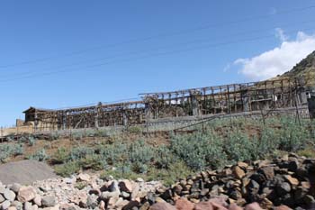 Gerüstebau in Lalibela