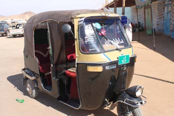 Ein Tuck-Tuck Taxi