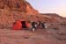 Camp steht