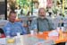 Uwe und Frank am Kaffetratsch in Aqaba