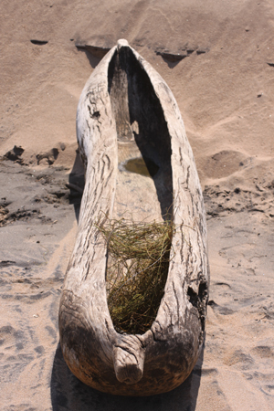 13. Fischerboot mit Netz